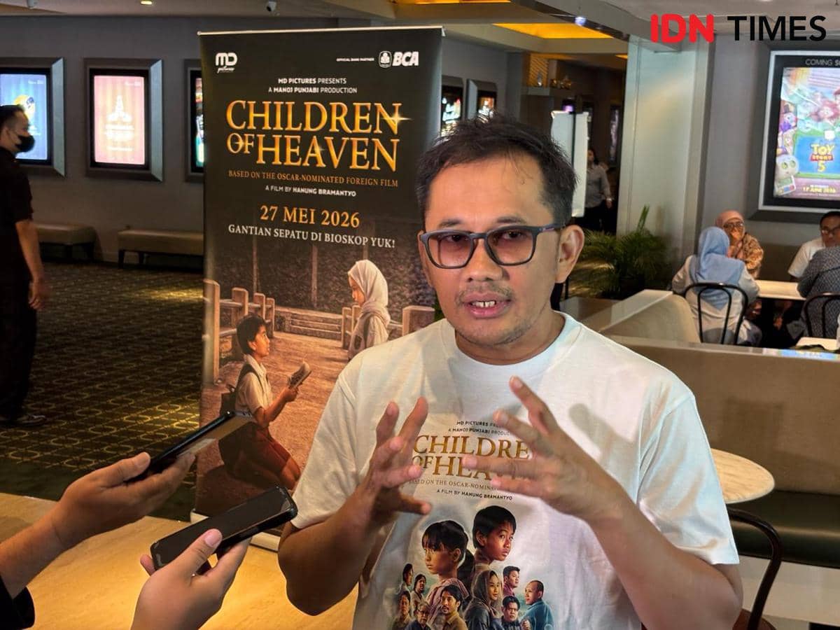 Sutradara Hanung Bramantyo. (IDN Times/Herlambang Jati Kusumo)