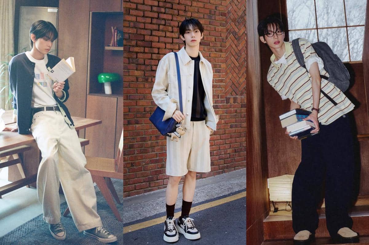 10 Inspirasi Soft Boy Style untuk One Day Trip ala Chuei Liyu, Fresh!