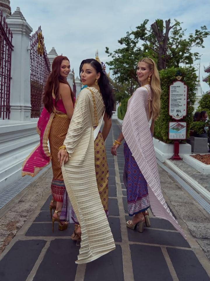 Finalis MGI All Star dalam balutan thai off dress