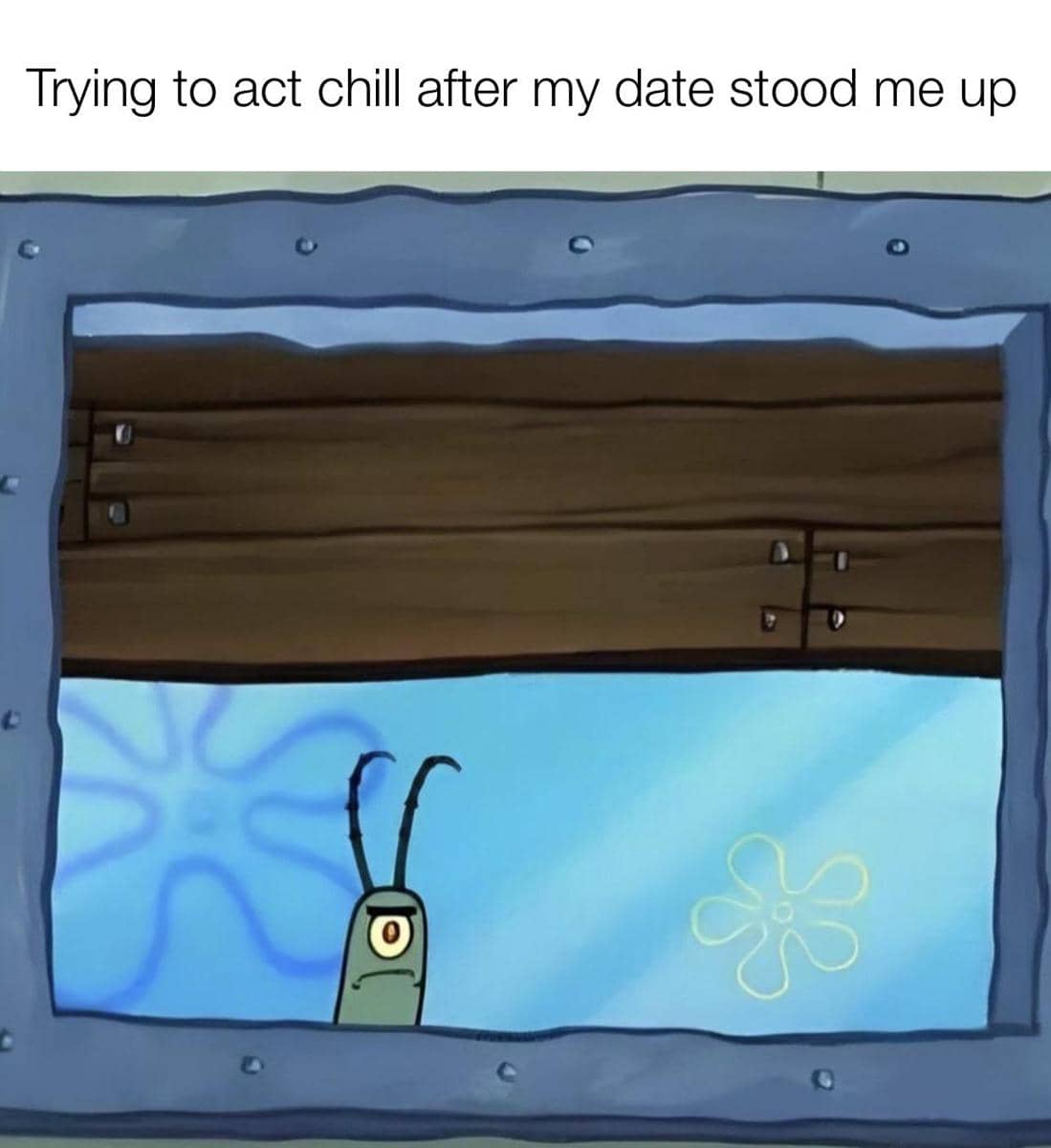 meme SpongeBob tentang kencan