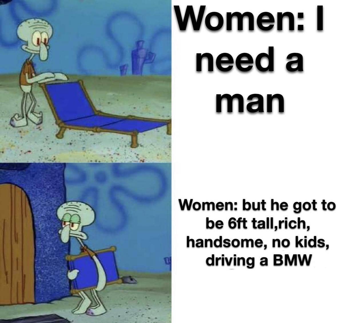 meme SpongeBob tentang kencan