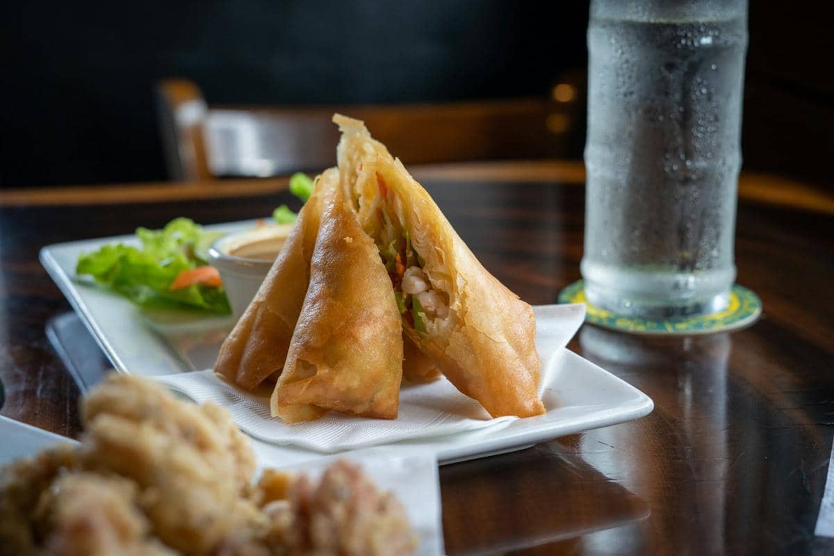 ilustrasi lumpia cheeseburger 