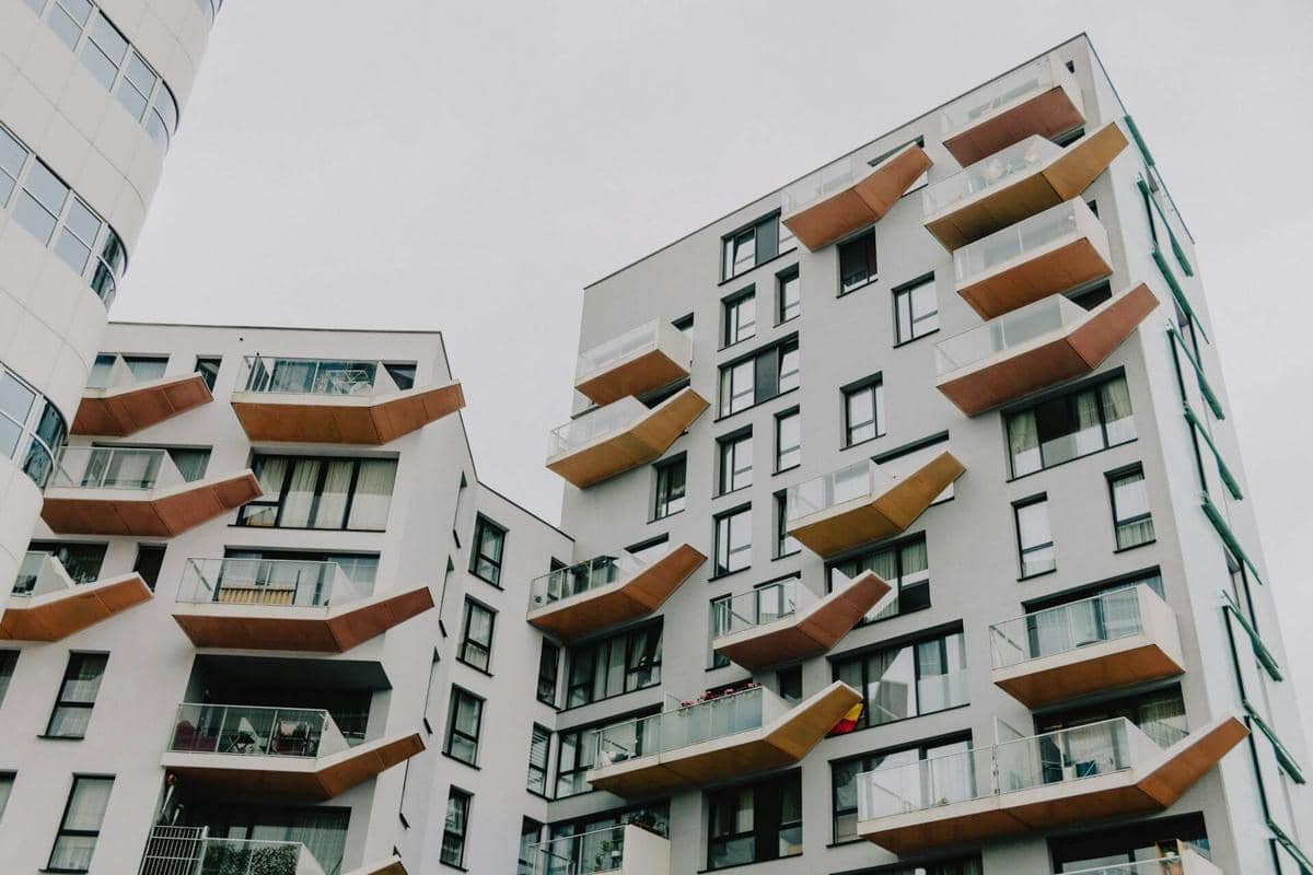 ilustrasi apartemen di Brussels, Belgia, Eropa