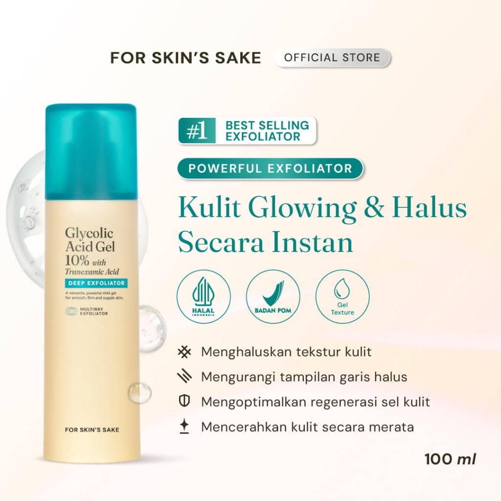 For Skin’s Sake Glycolic Acid Gel 10% with Tranexamic Acid