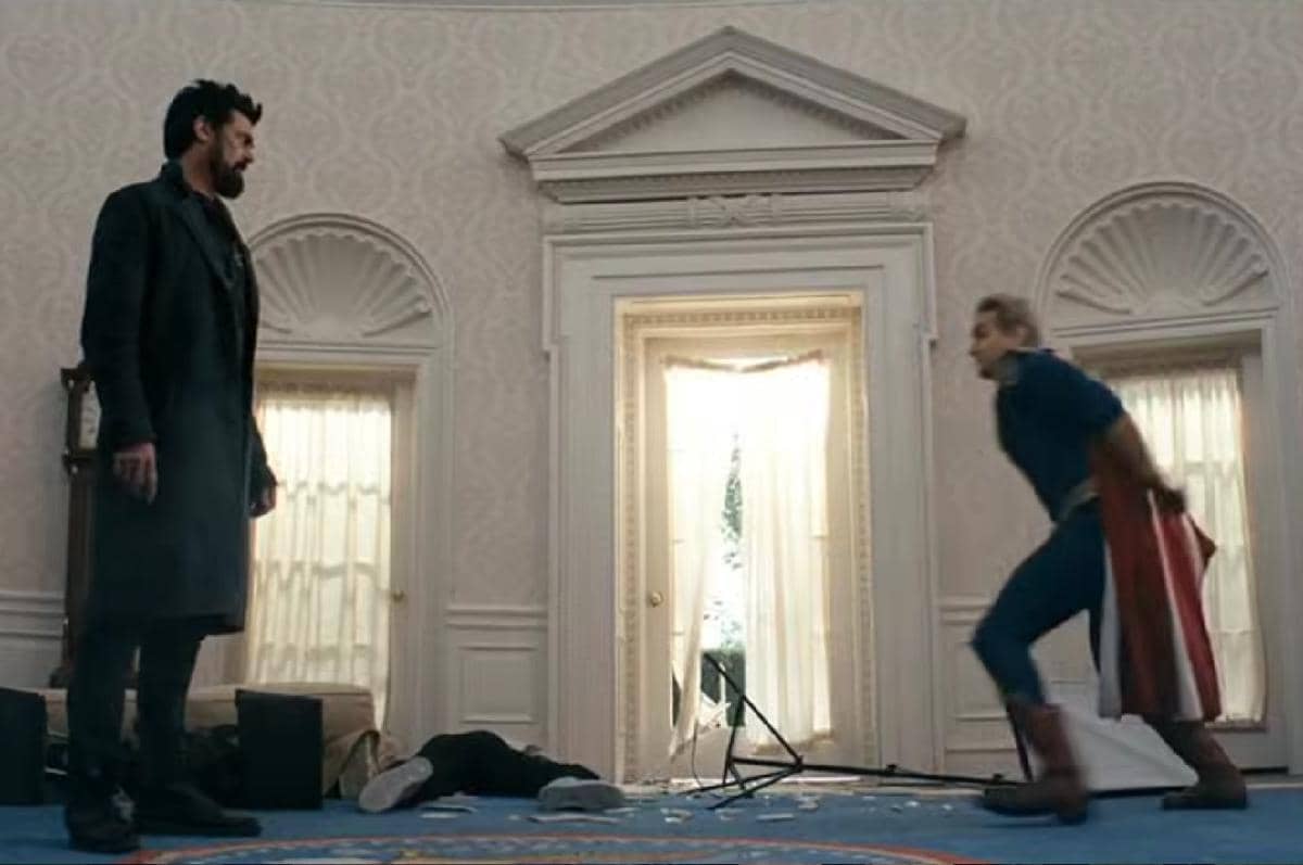 pertarungan akhir Billy Butcher vs. Homelander
