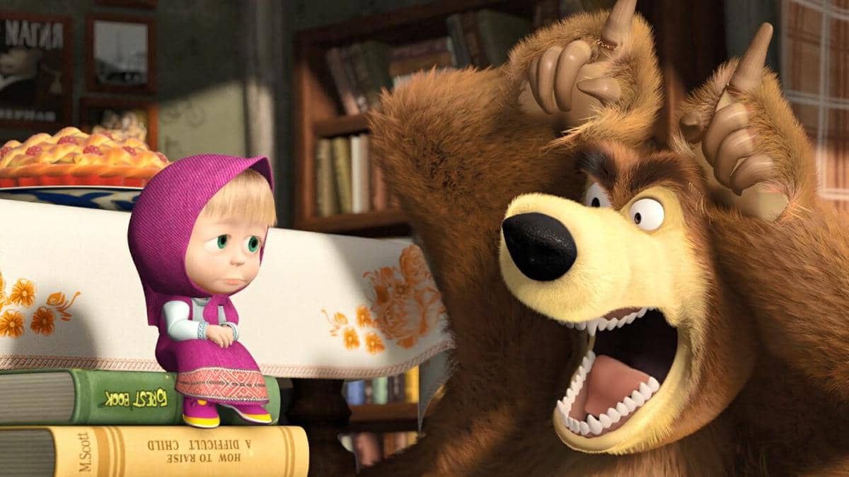 [QUIZ] Seberapa Tajam Matamu? Cek dengan Tebak Karakter Masha and the Bear Ini