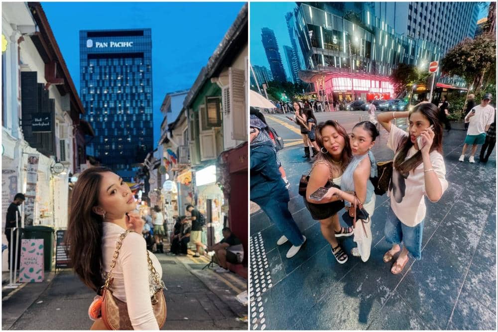 8 Potret Anneth Anneth Delliecia Liburan bareng Sahabat di Singapura