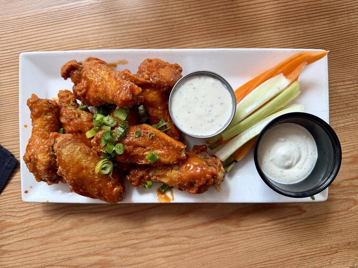 ilustrasi buffalo wings