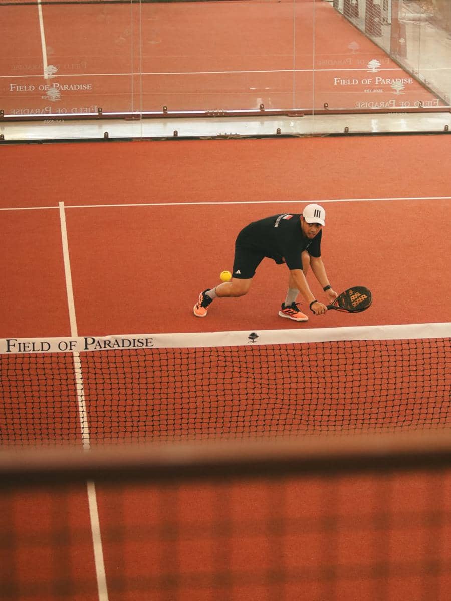 Ayudia Bing Slamet dan Ditto main padel bareng
