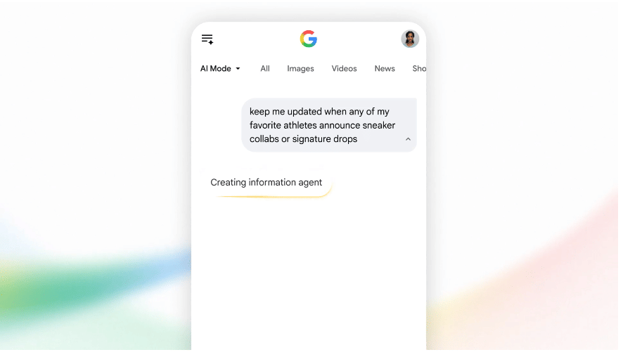 Google turut memperkenalkan information agents di Search