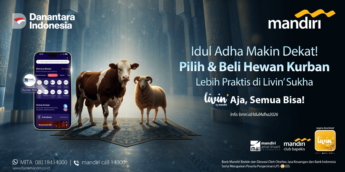 Berkurban Penuh Kemudahan, Tebar Kebaikan dalam Genggaman