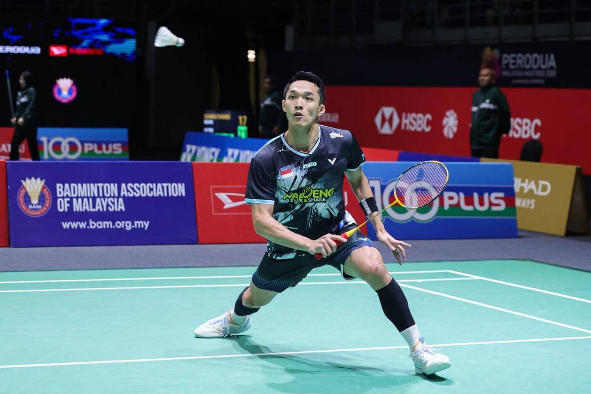 Jonatan Christie di 32 besar Malaysia Masters 2026 (dok.PP PBSI)