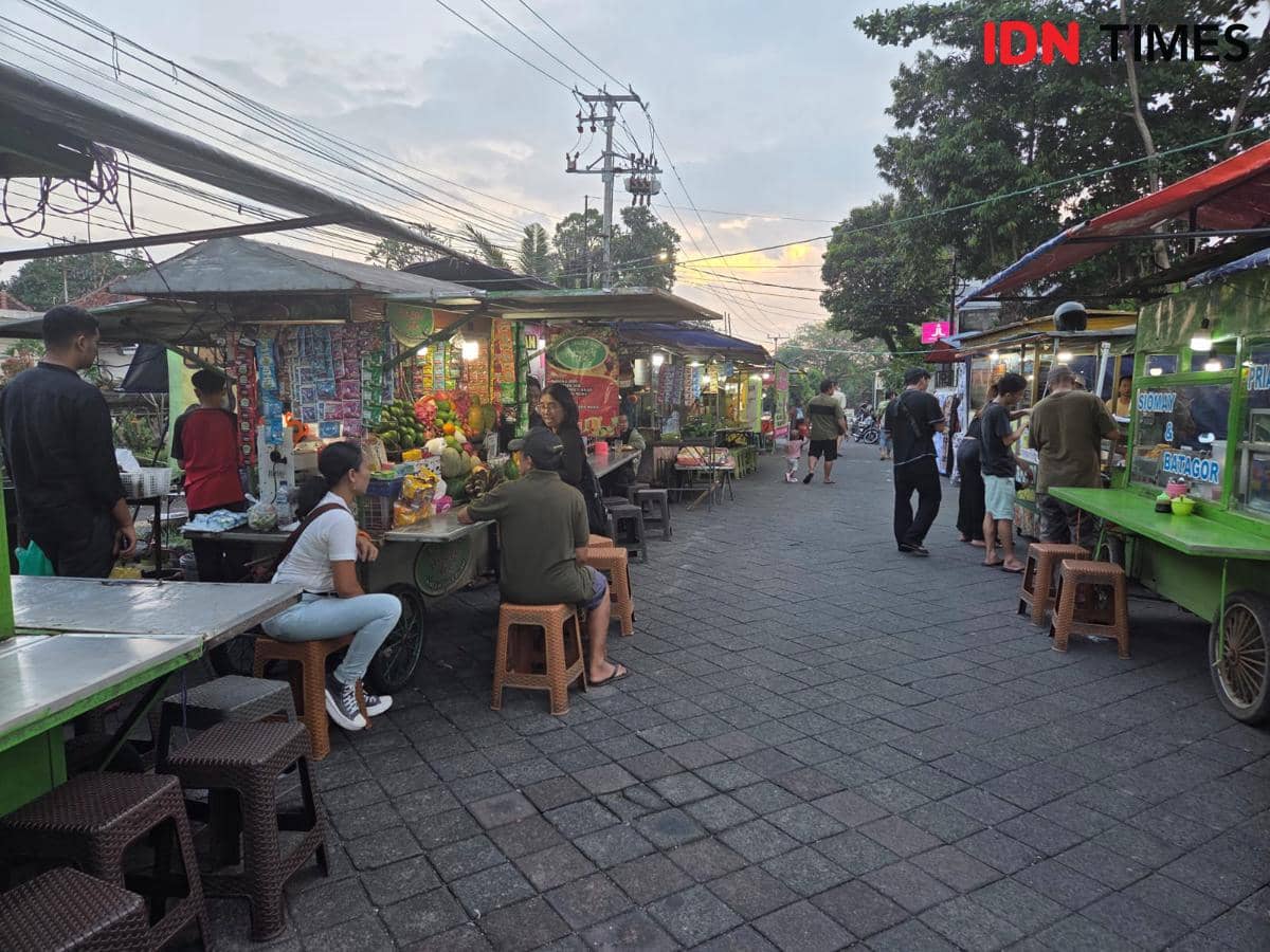 Potret Pedagang Pasar Senggol Tabanan Direlokasi ke Gedung Marya