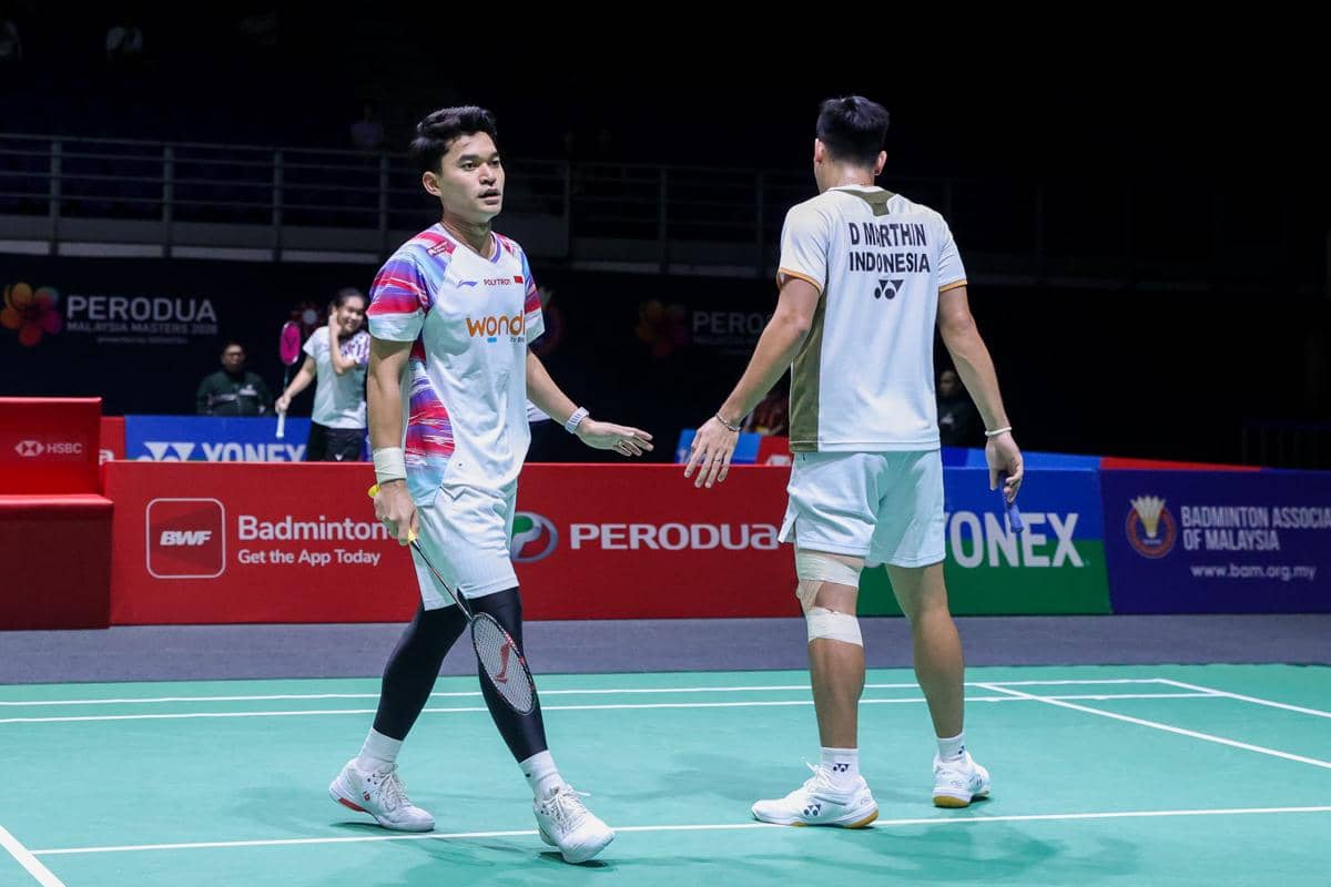 Leo Rolly Carnando/Daniel Marthin kandas di 32 besar Malaysia Masters 2026 (dok.PP PBSI)