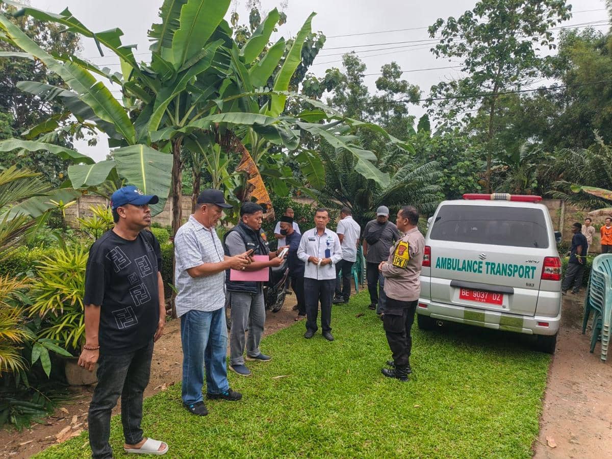Penemuan Pria Natar Meninggal di Rumah Terkuak! Berawal Bau Menyengat