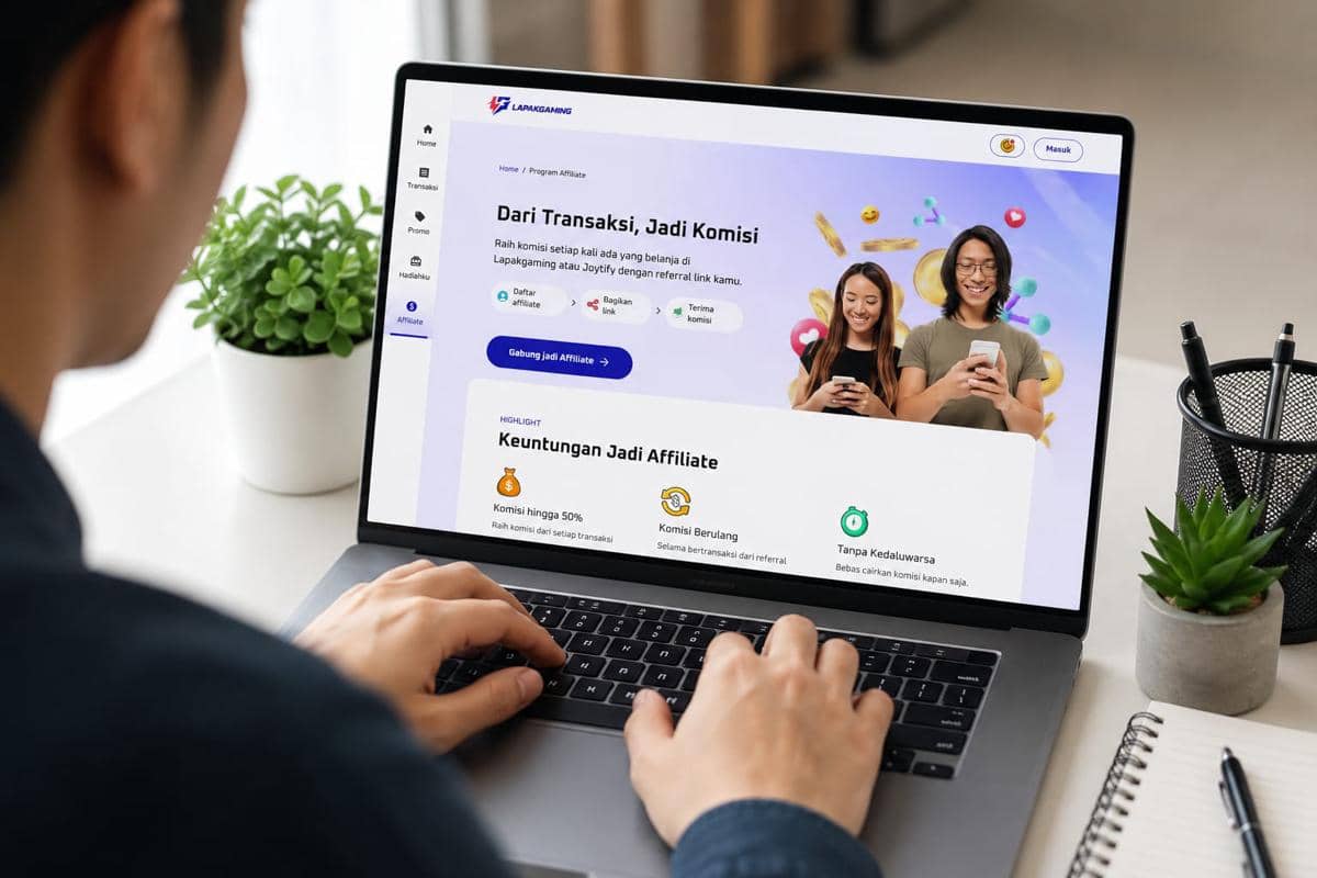 Lapakgaming Luncurkan Affiliate Program, Bawa Fitur Referral Link!