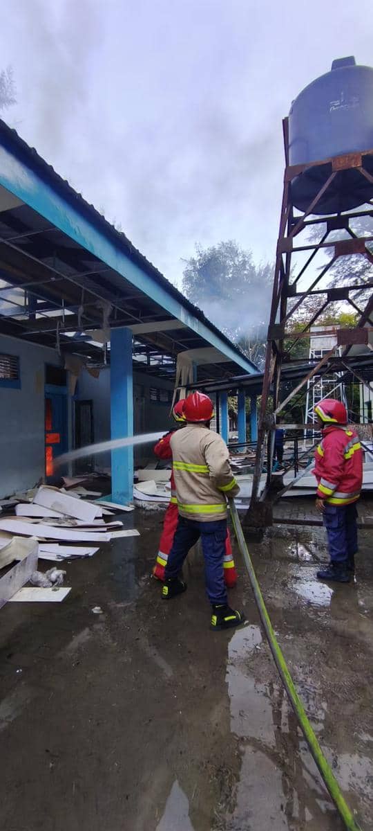 Laboratorium Fakultas Pertanian Universitas Syiah Kuala Terbakar 