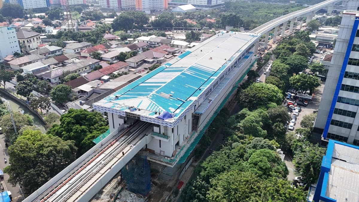 Proyek LRT Velodrome-Manggarai Dipastikan Diperpanjang ke Dukuh Atas