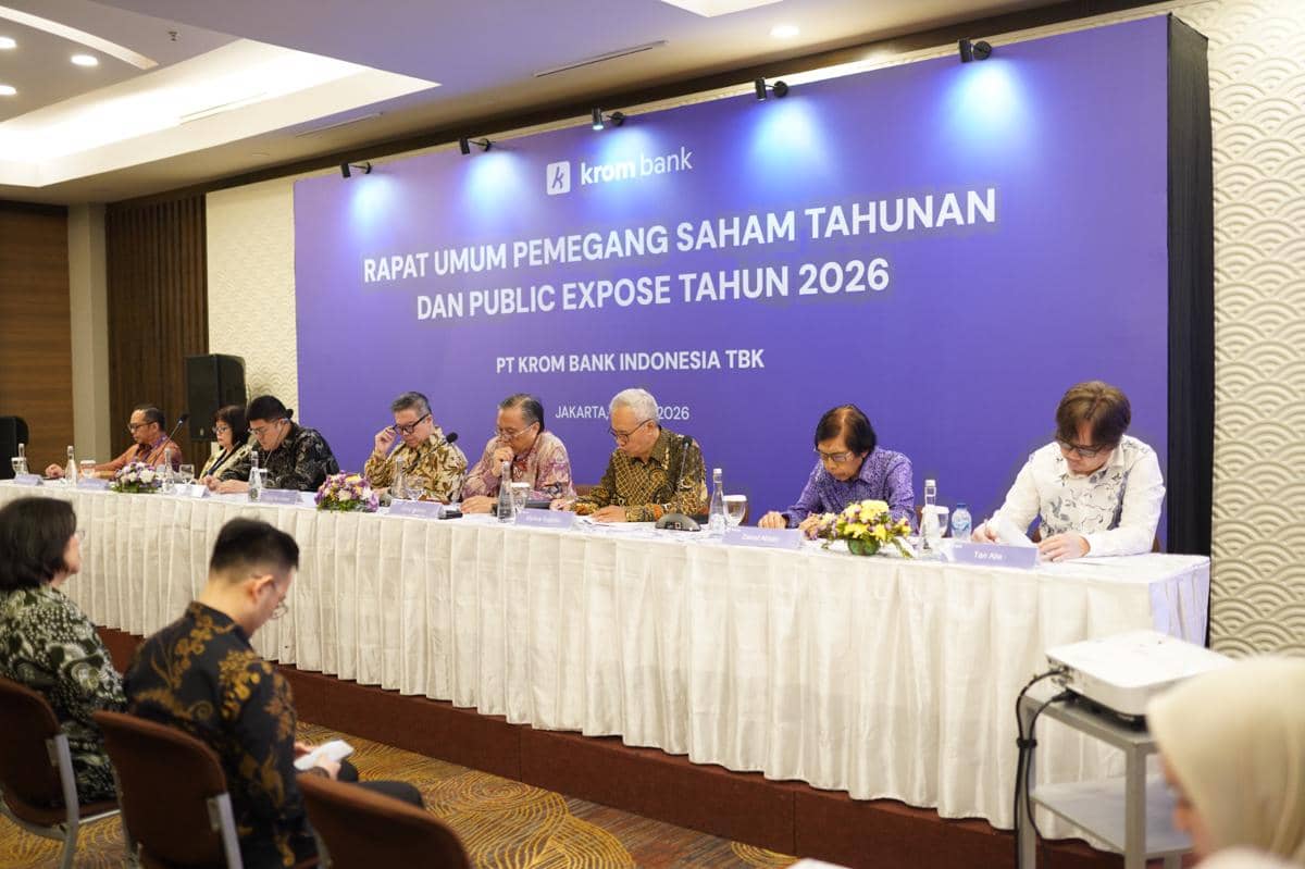 Krom Bank Tahan Seluruh Laba 2025 demi Akselerasi Ekspansi Digital