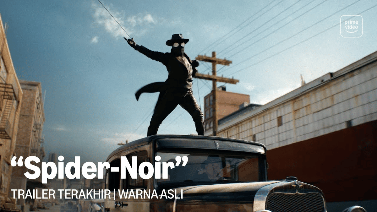 Nicolas Cage Menjadi Spider-Noir dalam Final Trailer Prime Video!