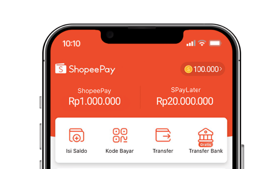 ilustrasi aplikasi ShopeePay