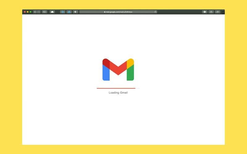 ilustrasi logo Gmail