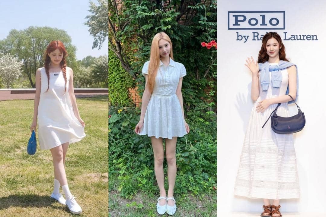 10 Inspirasi Outfit Dress Putih ala Idol Kpop, Elegan dan Feminin