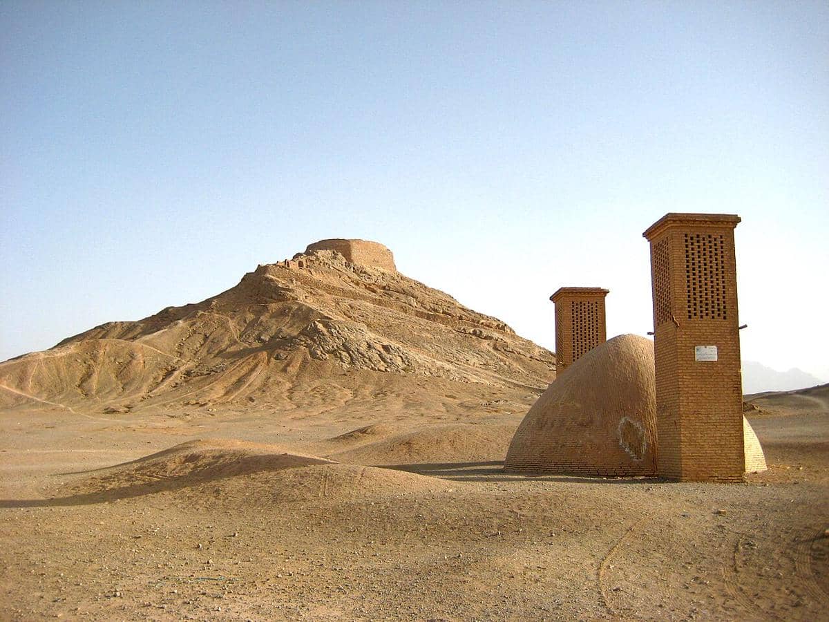 potret tower of silence Yazd