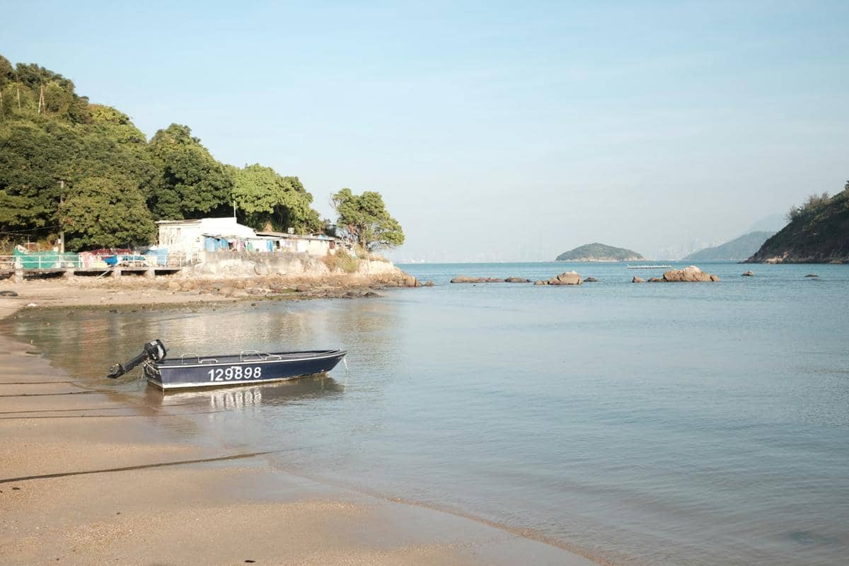 ilustrasi panorama di Peng Chau