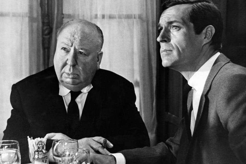 Alfred Hitchcock dan Frederick Stafford di Topaz