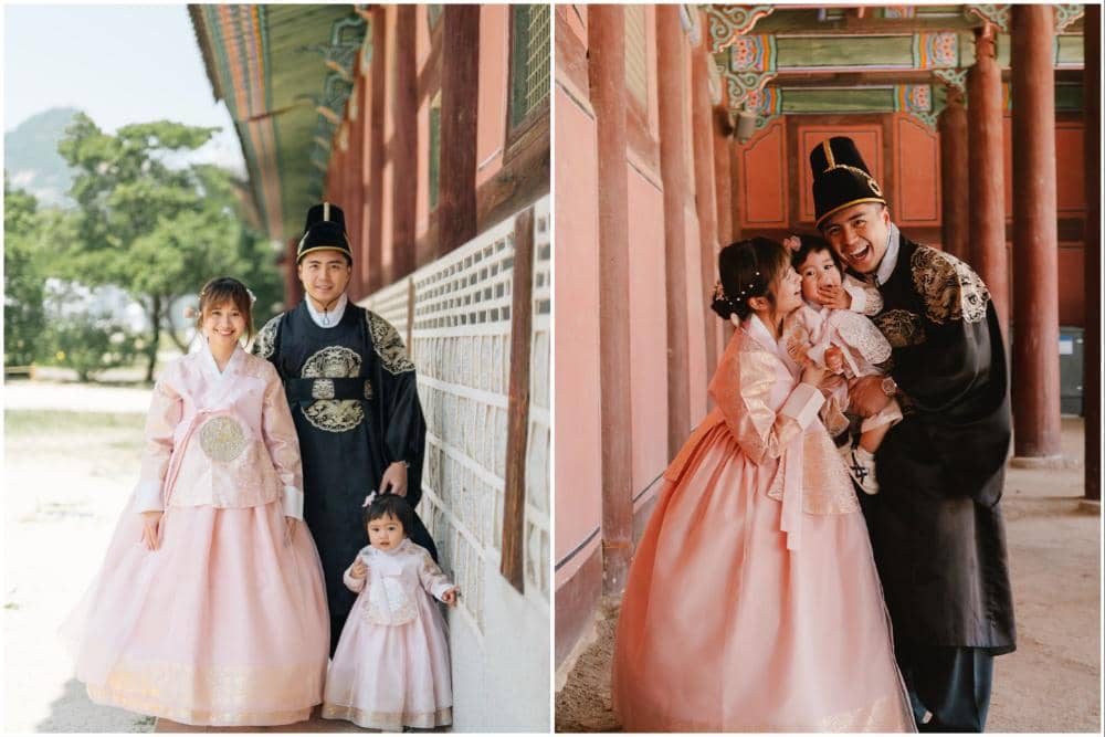 10 Photoshoot Keluarga Gritte Agatha di Gyeongbokgung Palace