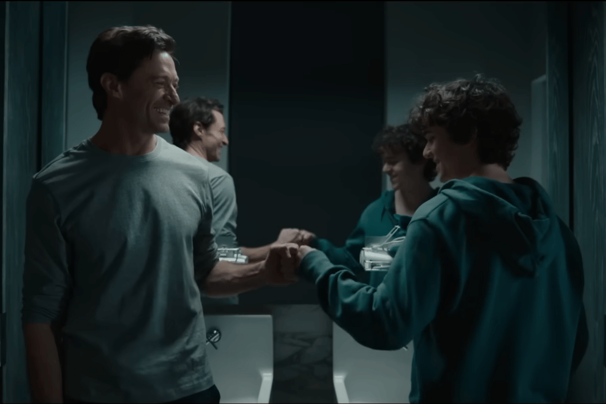 Hugh Jackman dan Zen McGrath dalam film The Son.