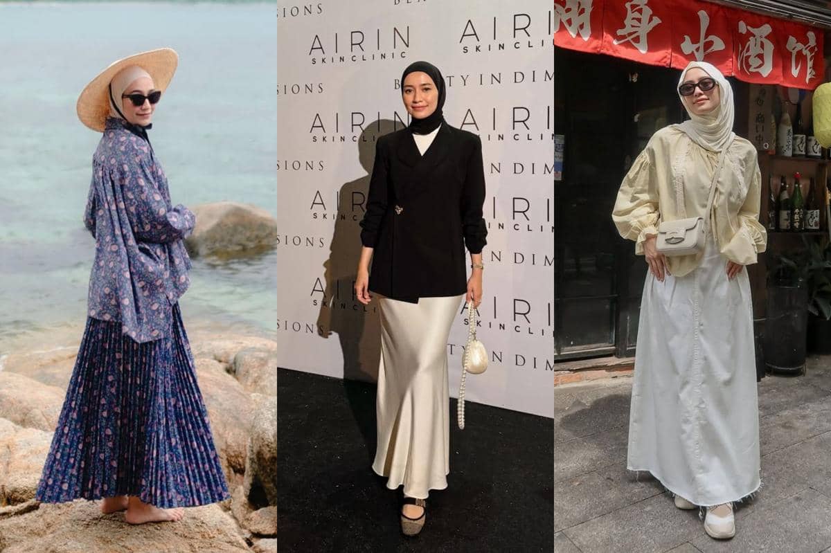 9 Ide Mix and Match Rok ala Mega Iskanti, Ada Banyak Variannya
