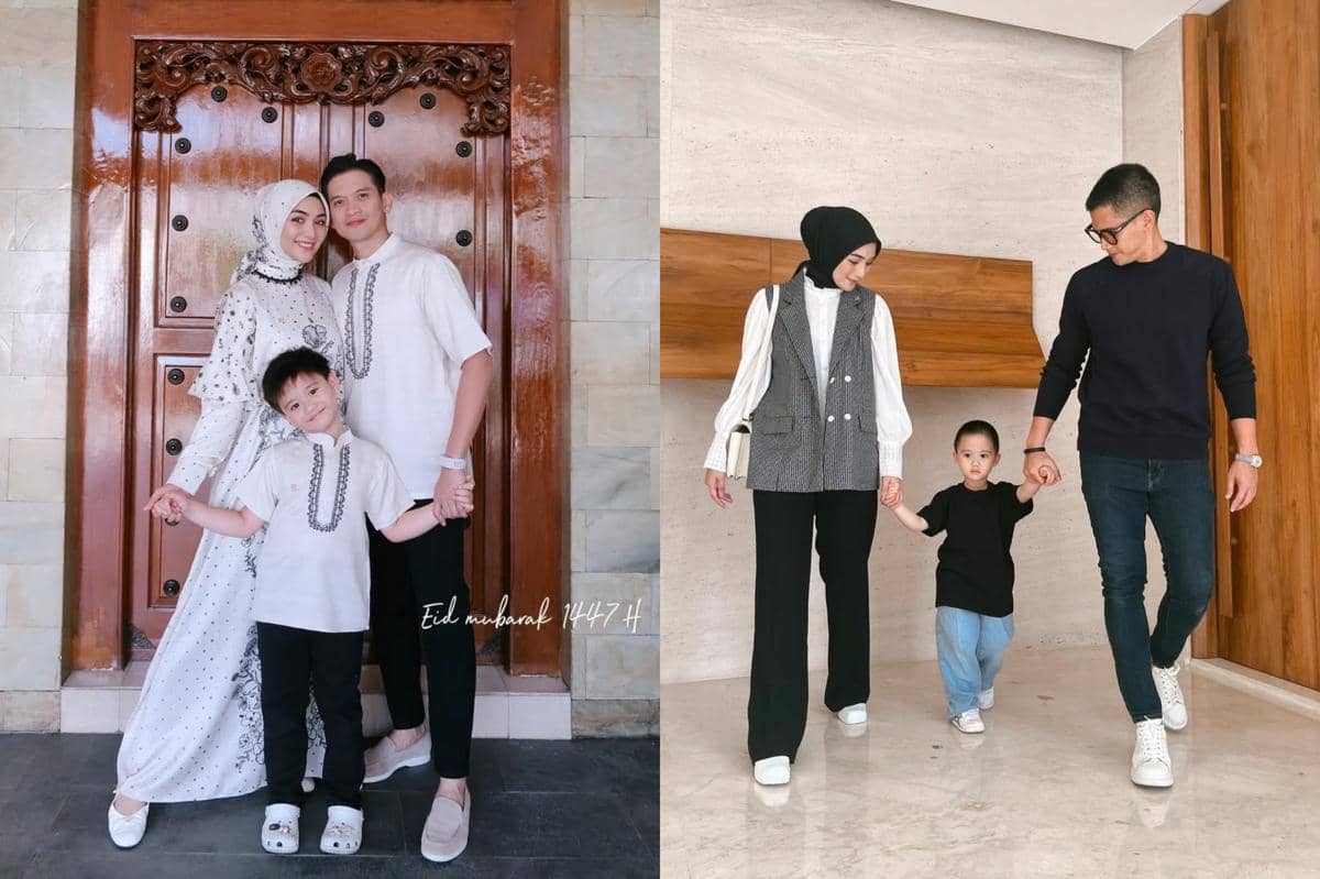 7 Inspirasi OOTD ala Keluarga Citra Kirana, Tampil Modis nan Serasi
