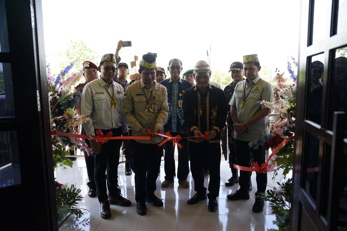 Pemerintah Kabupaten (Pemkab) Berau, Kalimantan Timur, meresmikan pemanfaatan Kantor Kepala Kampung Bena Baru, Kamis (21/5/2026). 