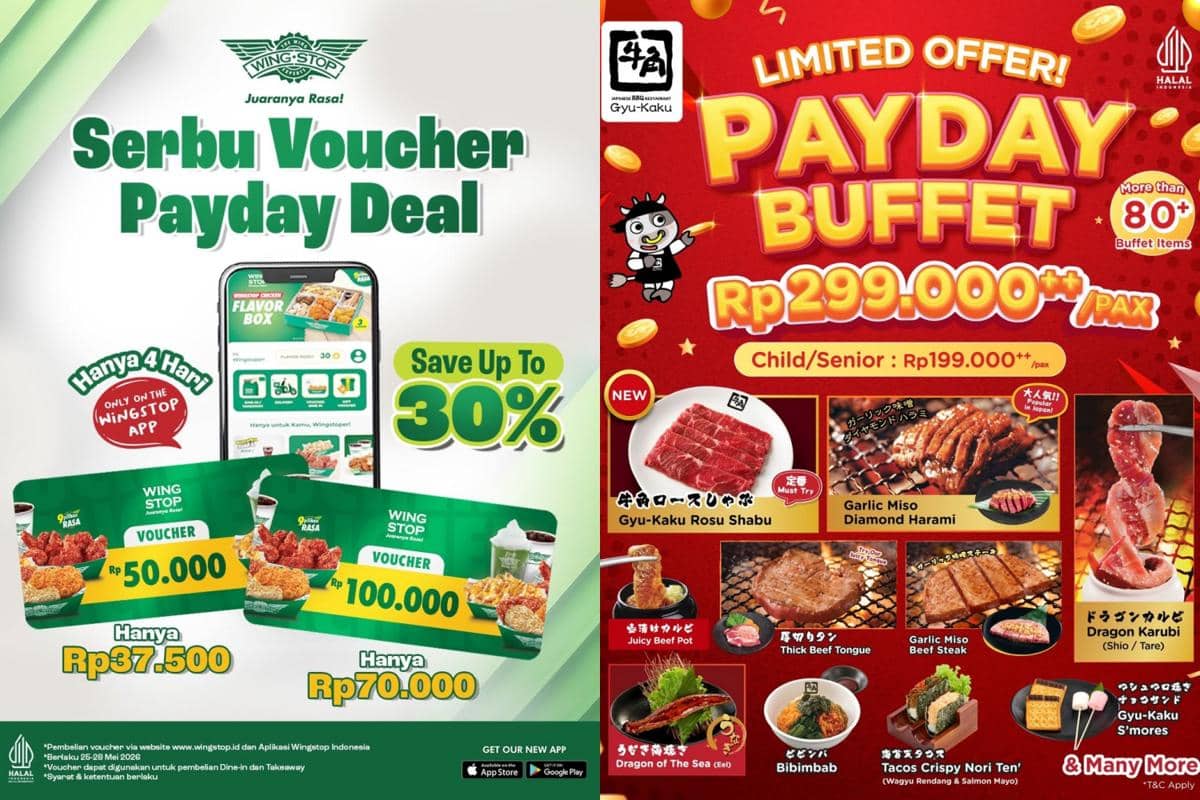 Promo Makanan Gajian Mei 2026 yang Super Cuan!