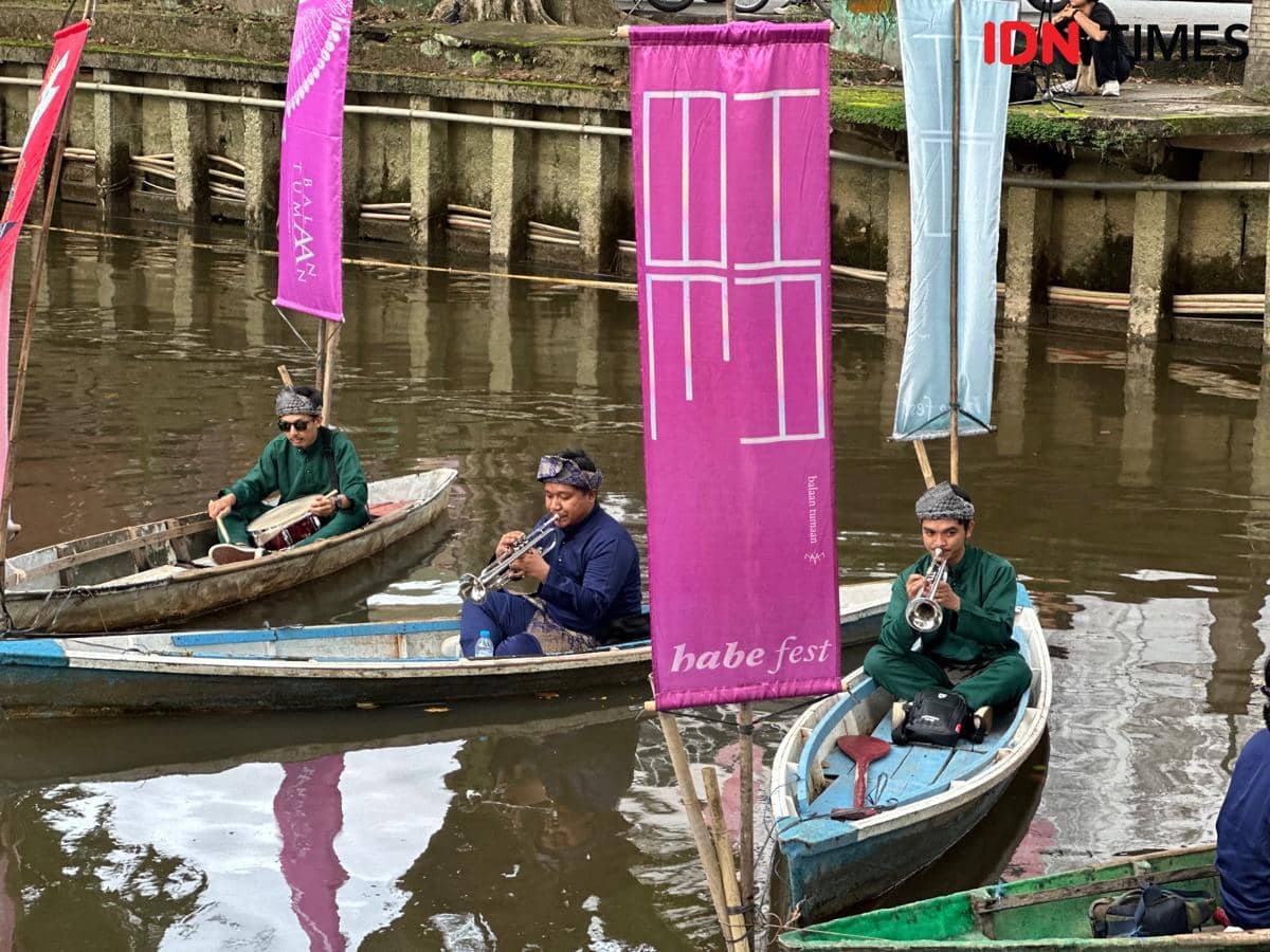 Senja dan Tanjidor di Sungai Jawi, Habe Fest 2026 Banjir Penonton