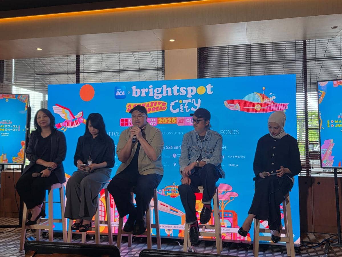 Press Conference brightspotCITY 2026 yang akan kembali hadir di Agora Mall Thamrin Nine