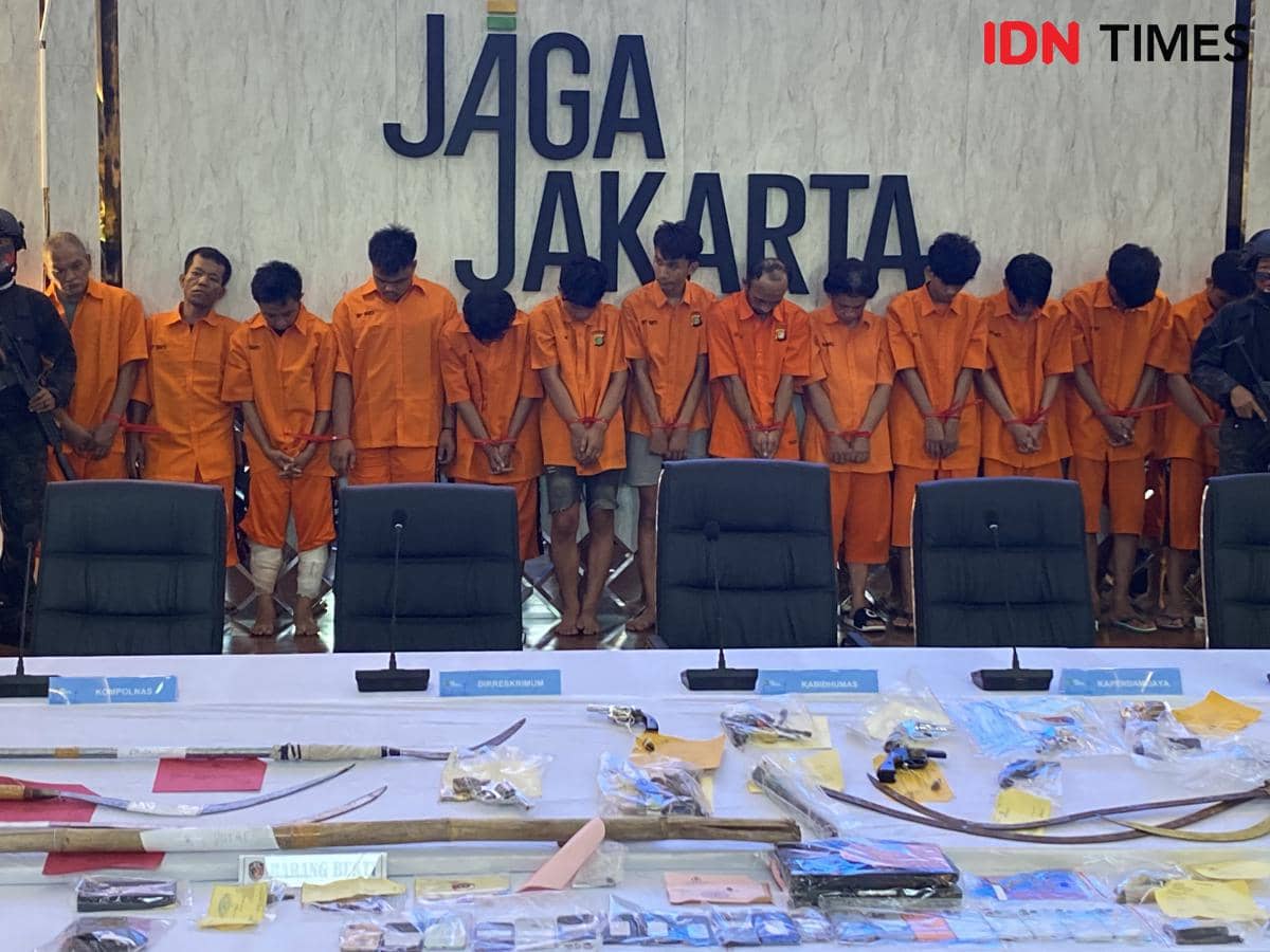 Satgas Pemburu Begal Polda Metro Tangkap 173 Tersangka Kejahatan Jalan
