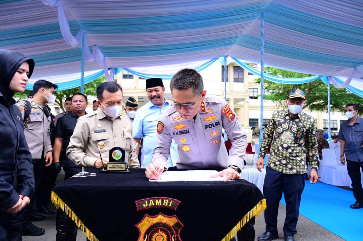 Polda Jambi Musnahkan Sabu 20 Kg dan 20 Ribu Butir Ekstasi