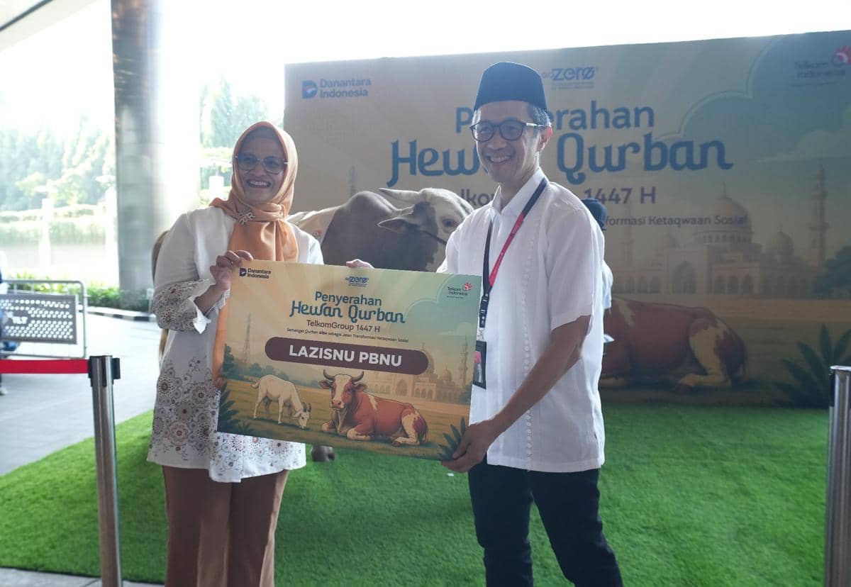 TelkomGroup Salurkan 910 Hewan Kurban untuk 62 Ribu Penerima Manfaat