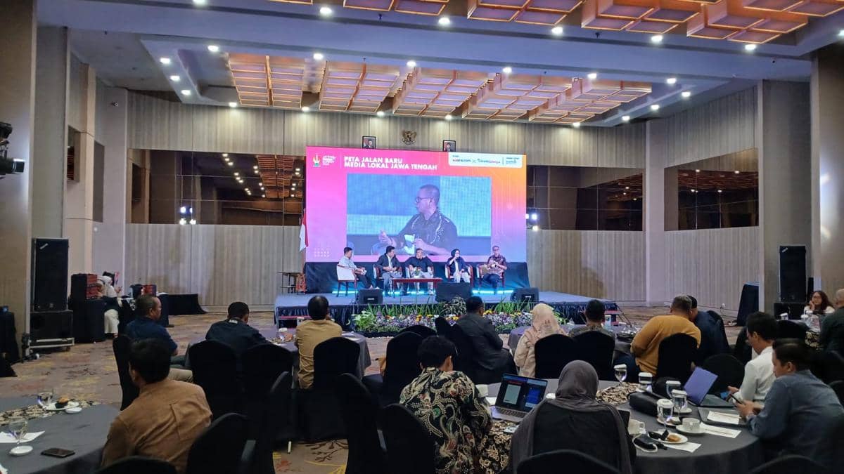 Forum Jateng Media Summit (JMS) 2026 di Hotel Khas Semarang, Kamis (21/5/2026). (Dok. JMS 2026)