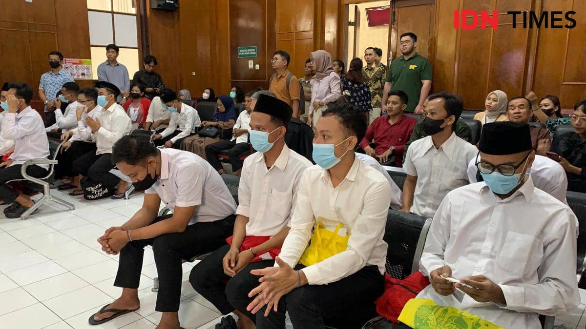 25 Peserta Pesta Terlarang di Surabaya Diputus Bersalah 