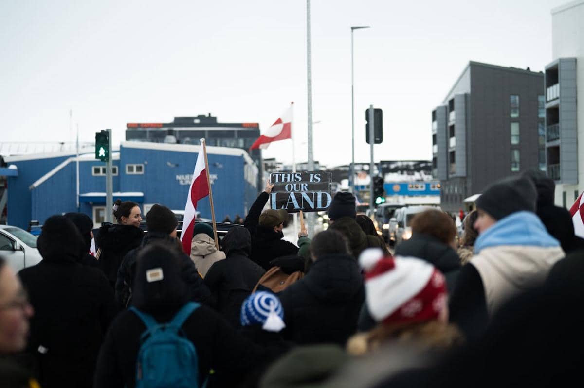 Ribuan Warga Greenland Demo, Tolak Perluasan Gedung Konsulat AS