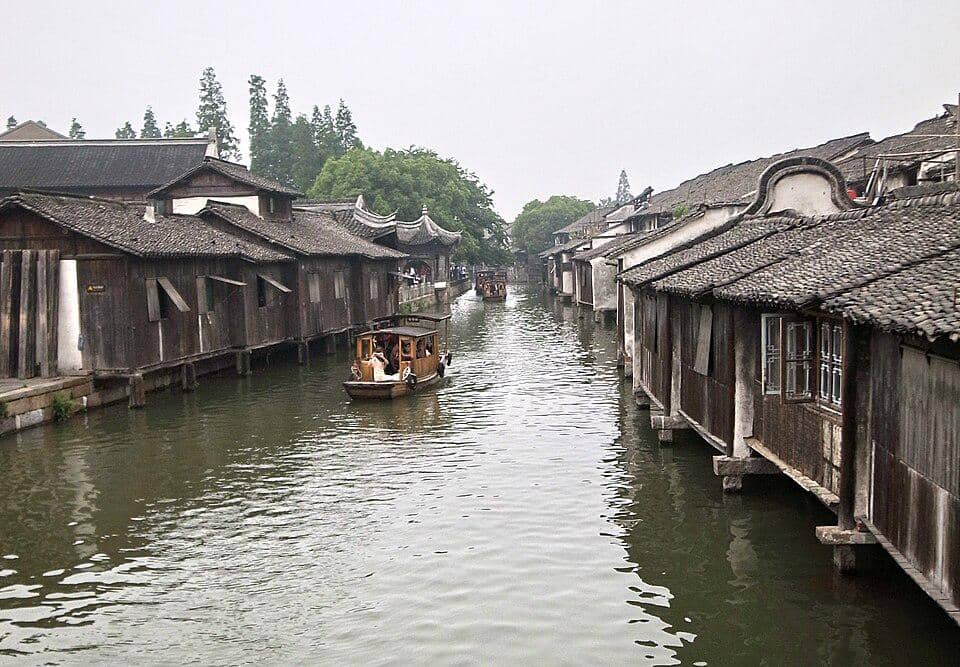 Kota Wuzhen di Tiongkok