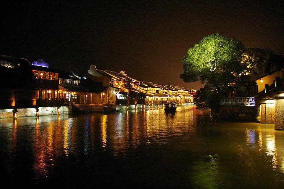 Kota Wuzhen di Tiongkok