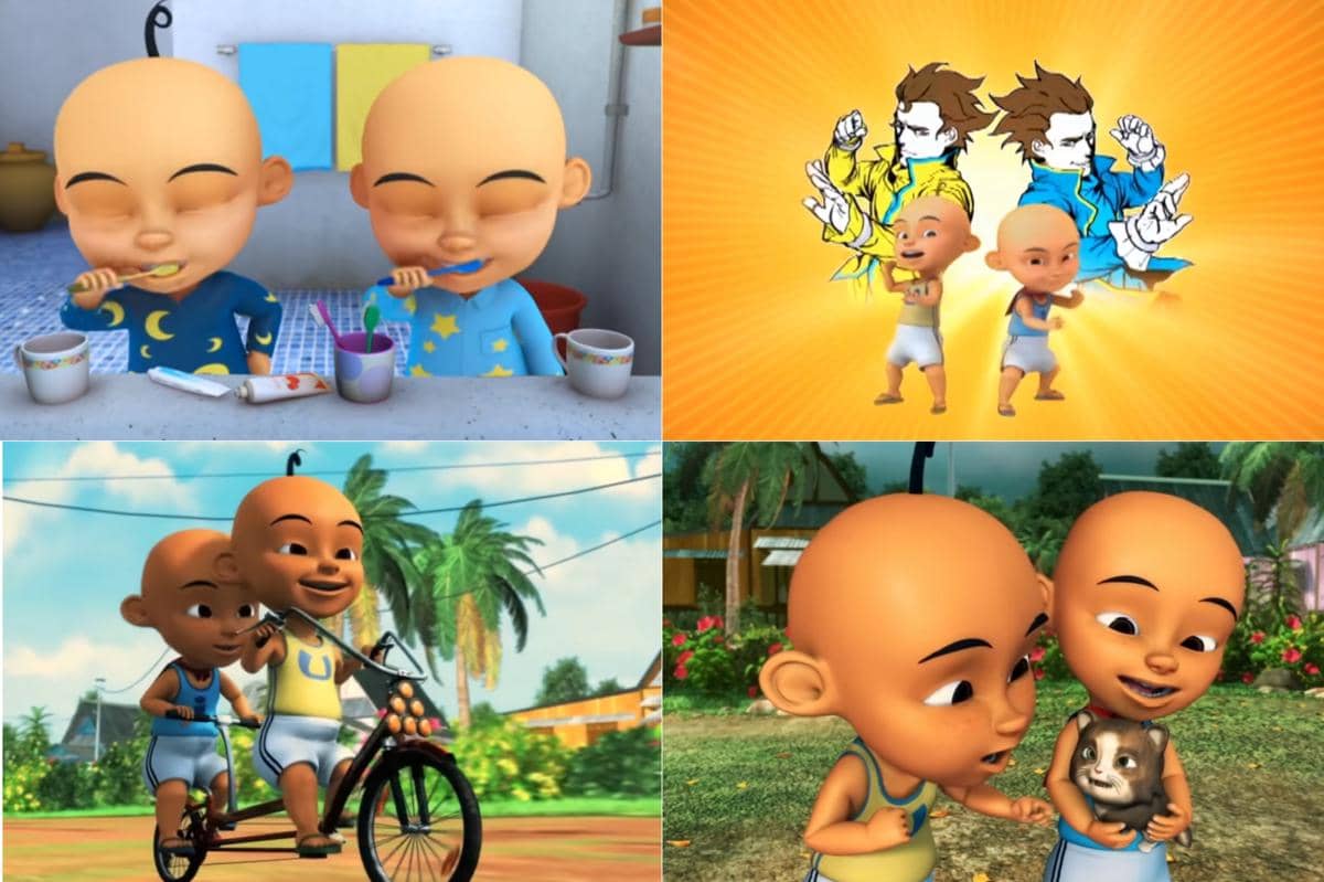 duo Upin & Ipin, bocah botak bersaudara yang sudah melalui banyak suka dan duka bersama