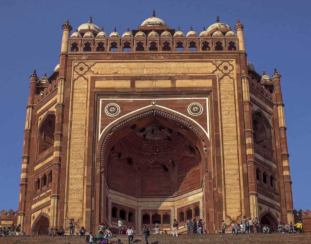 Buland Darwaza di Fatehpur Sikri, India. 