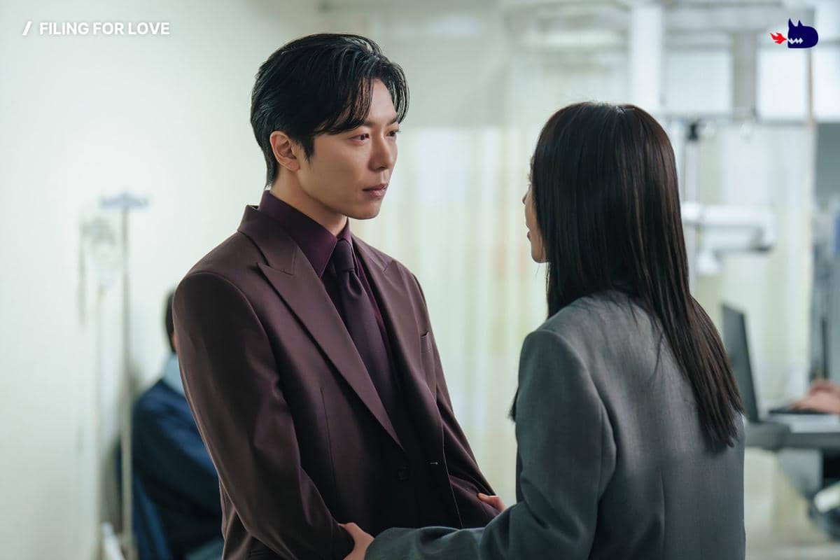 Kim Jae Wook dan Shin Hae Sun di Filing for Love
