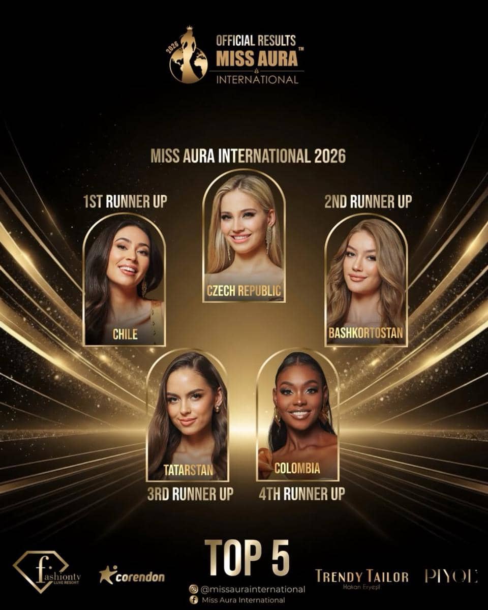 Hasil Lengkap Ajang Miss Aura International 2026